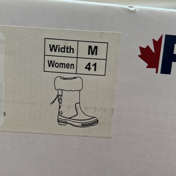 Pajar 🇨🇦 Genuine leather impermeable & waterproof Barb -Boot Taupe boots M 41 - Picture 7 of 7